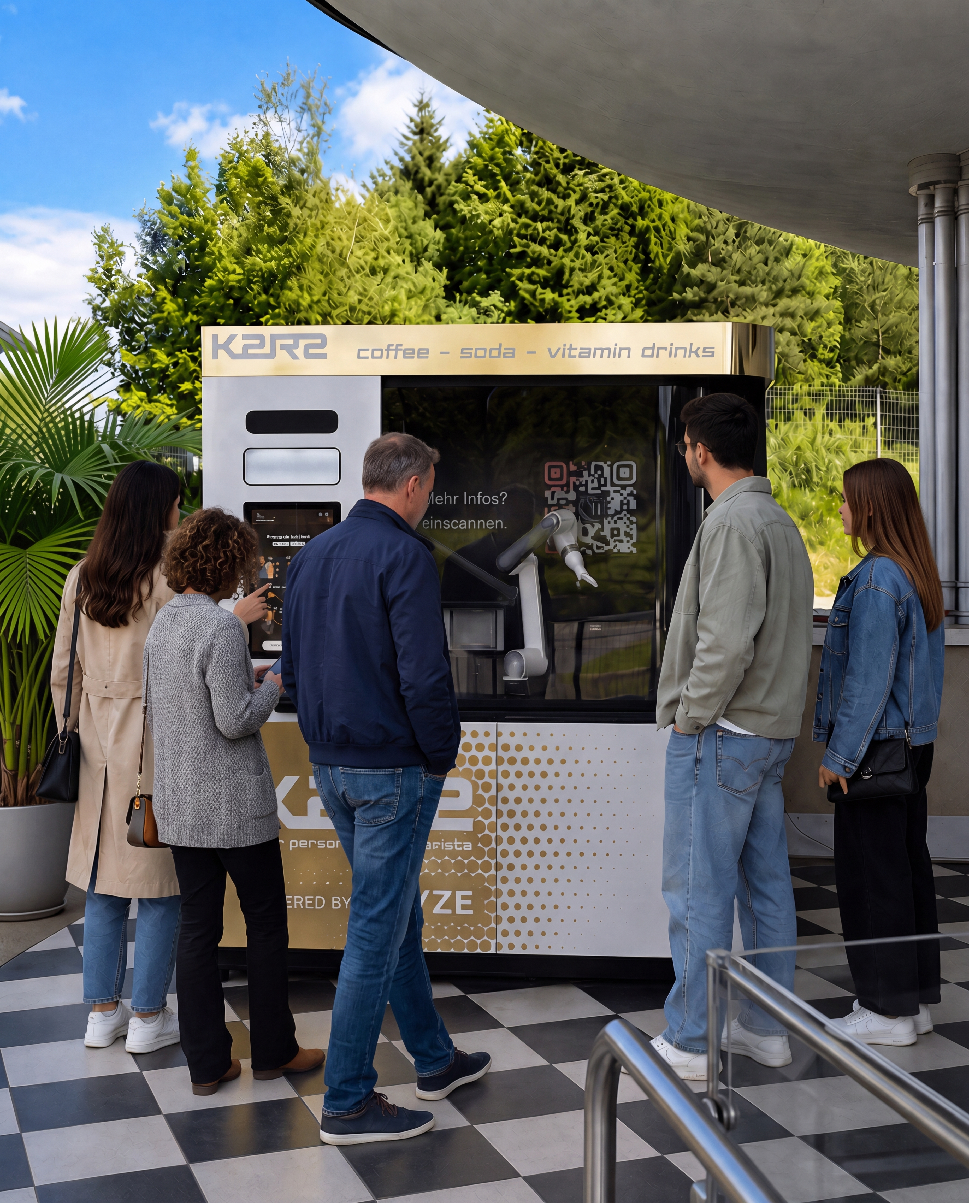 Smyze Brings Robobarista Automation to Maria's Diner on the A11