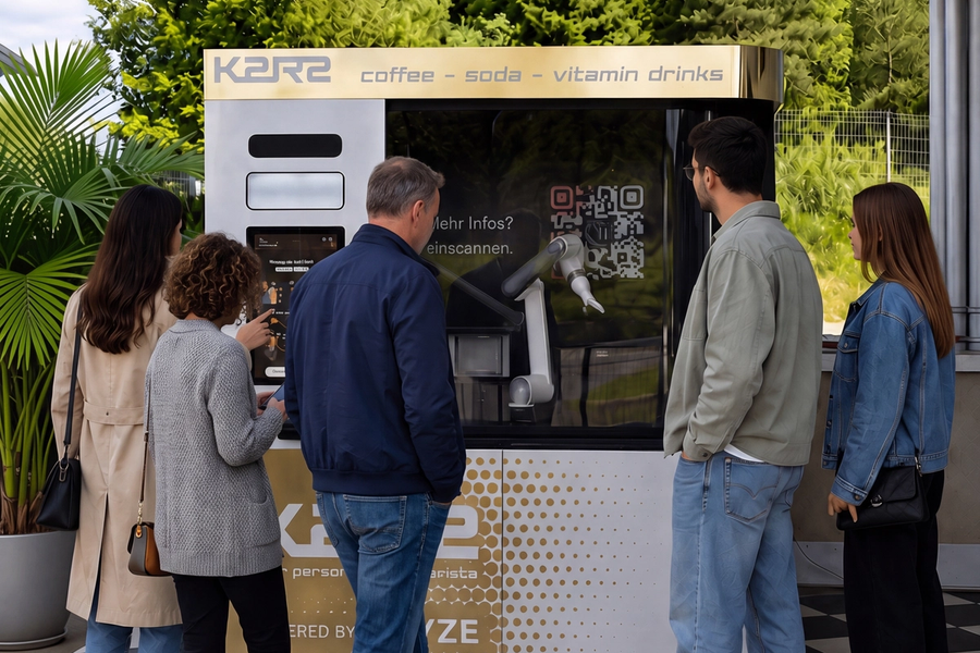 Smyze Brings Robobarista Automation to Maria's Diner on the A11