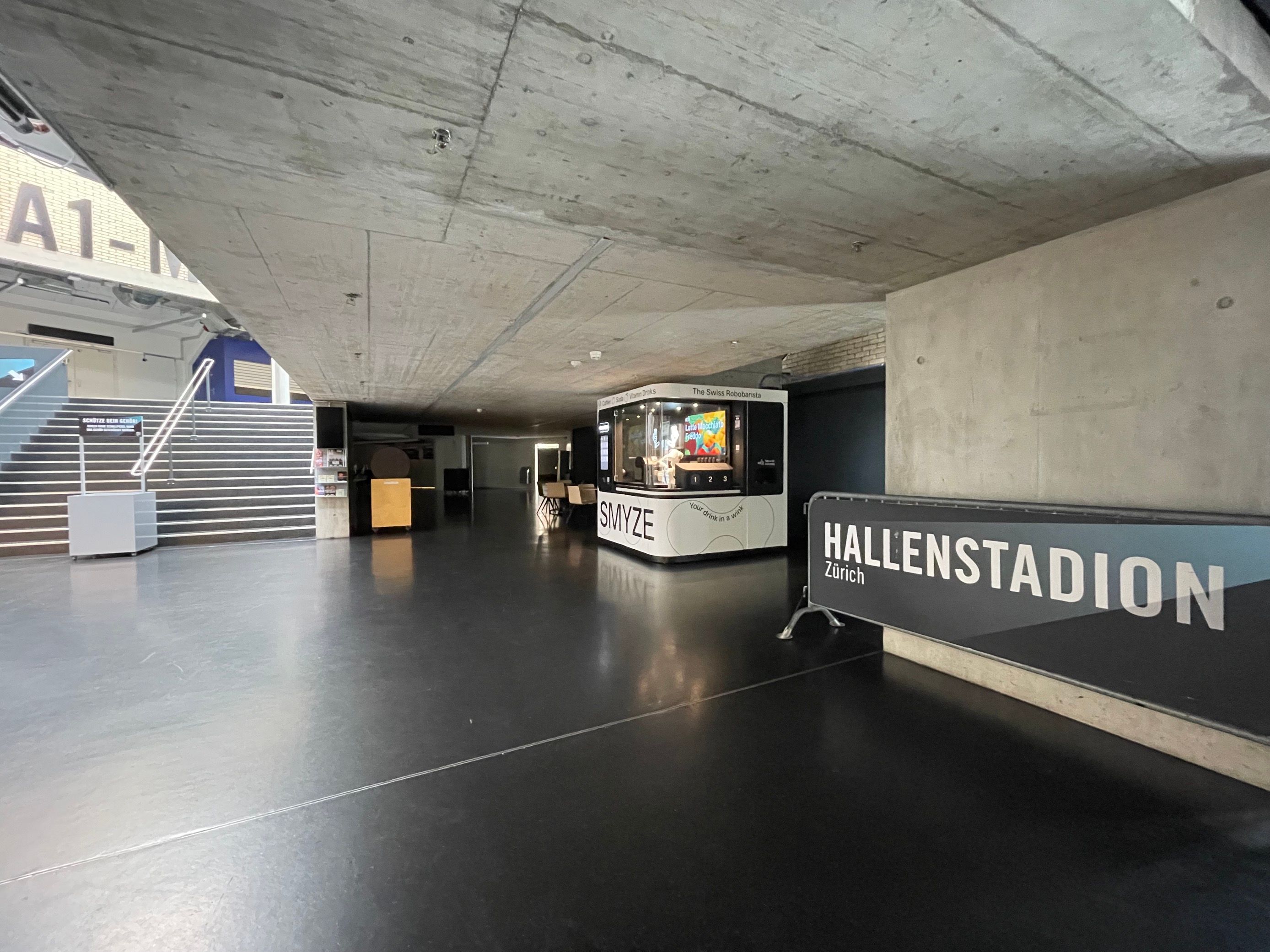 The Hallenstadion Zurich has a new employee