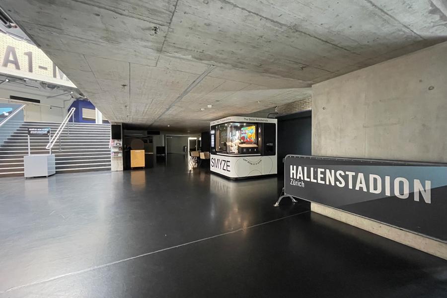 The Hallenstadion Zurich has a new employee