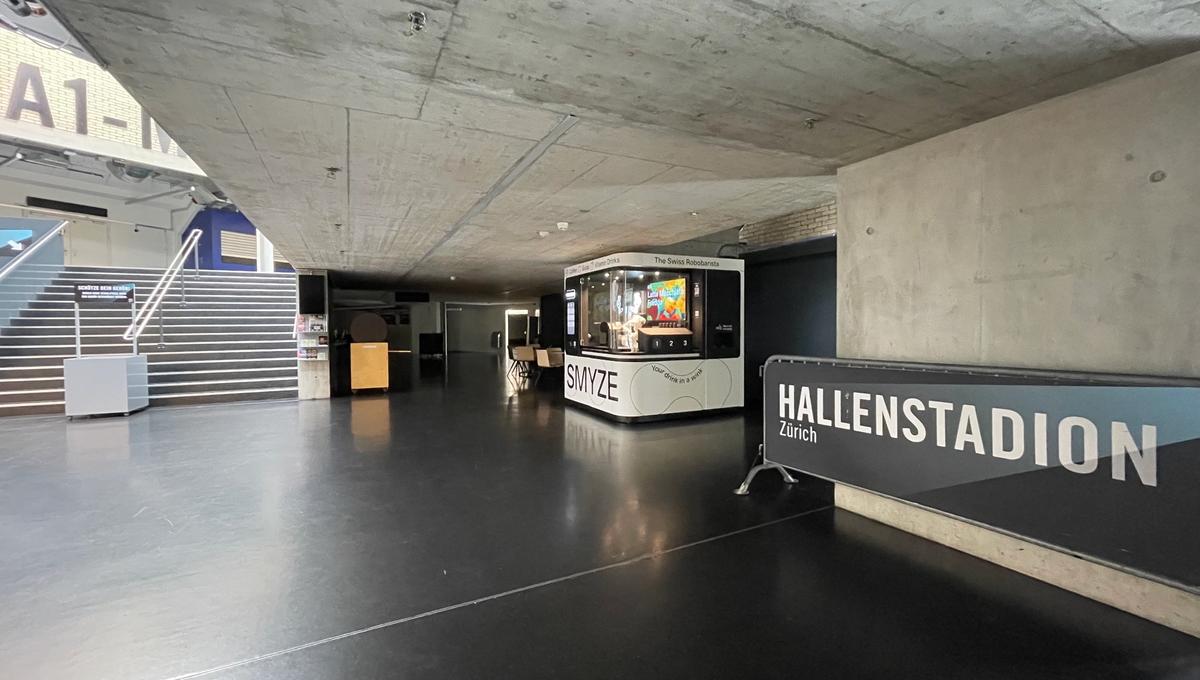 The Hallenstadion Zurich has a new employee