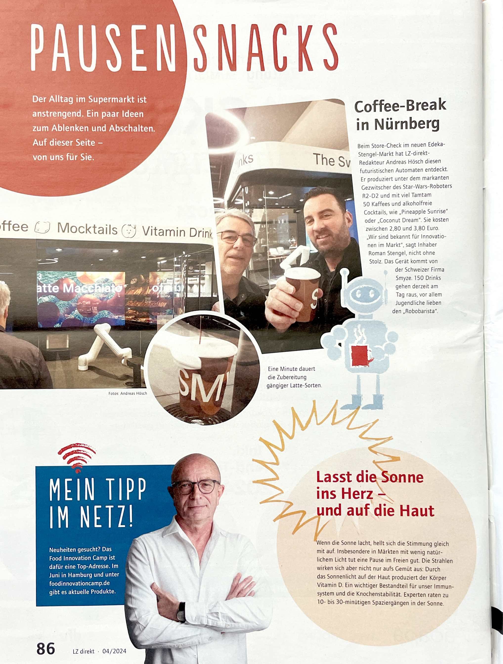 A Toast to Collaboration at Edeka Nürnberg