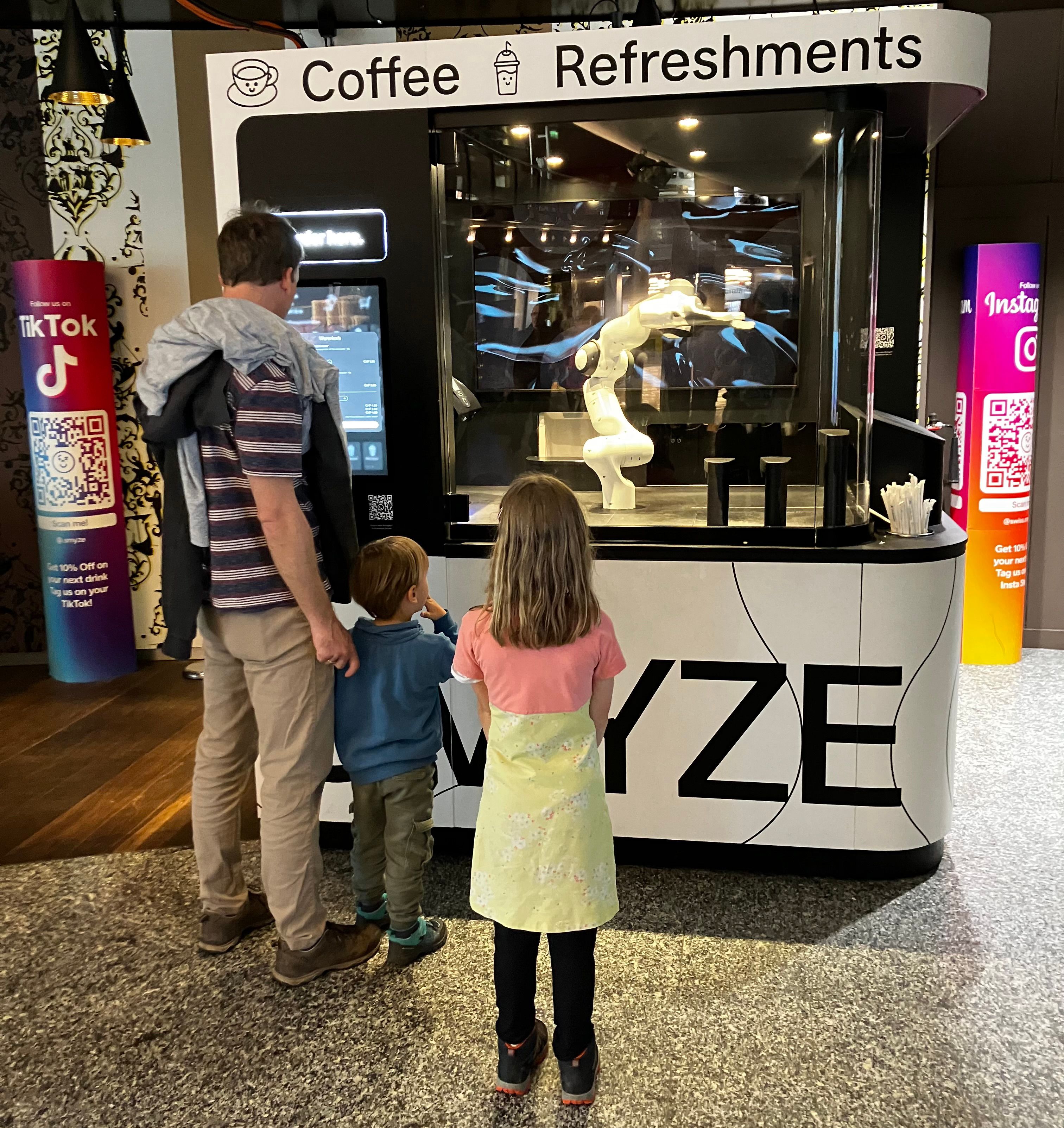 What happens when you place our Robobarista in one of the best museums in Switzerland?