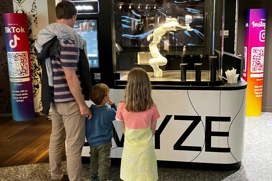 What happens when you place our Robobarista in one of the best museums in Switzerland?