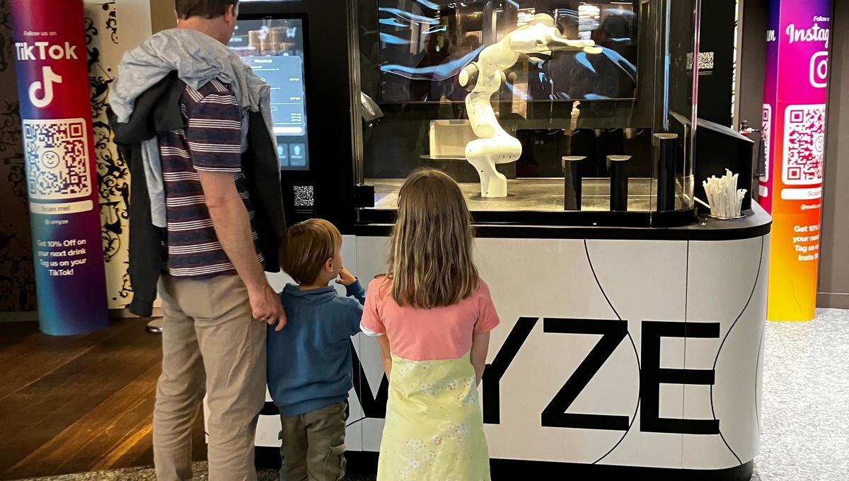 What happens when you place our Robobarista in one of the best museums in Switzerland?