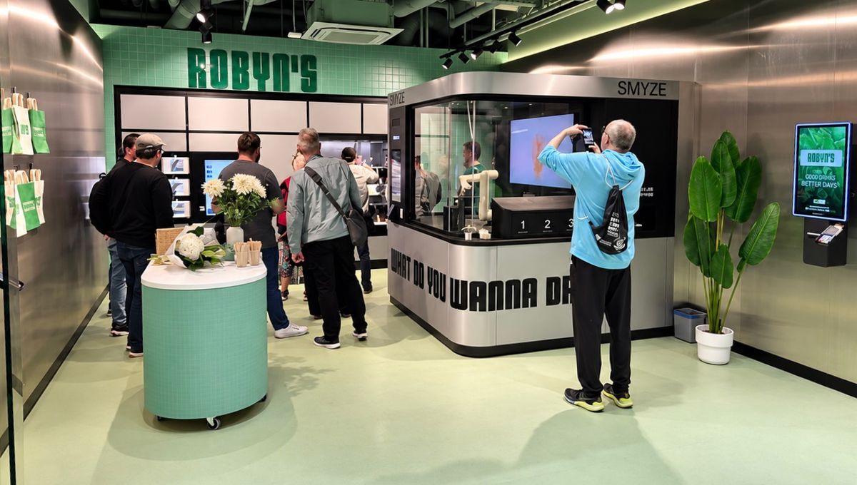 Inside ROBYN'S: How Smyze Brought Robotic Beverage Service to Leipzig Hauptbahnhof