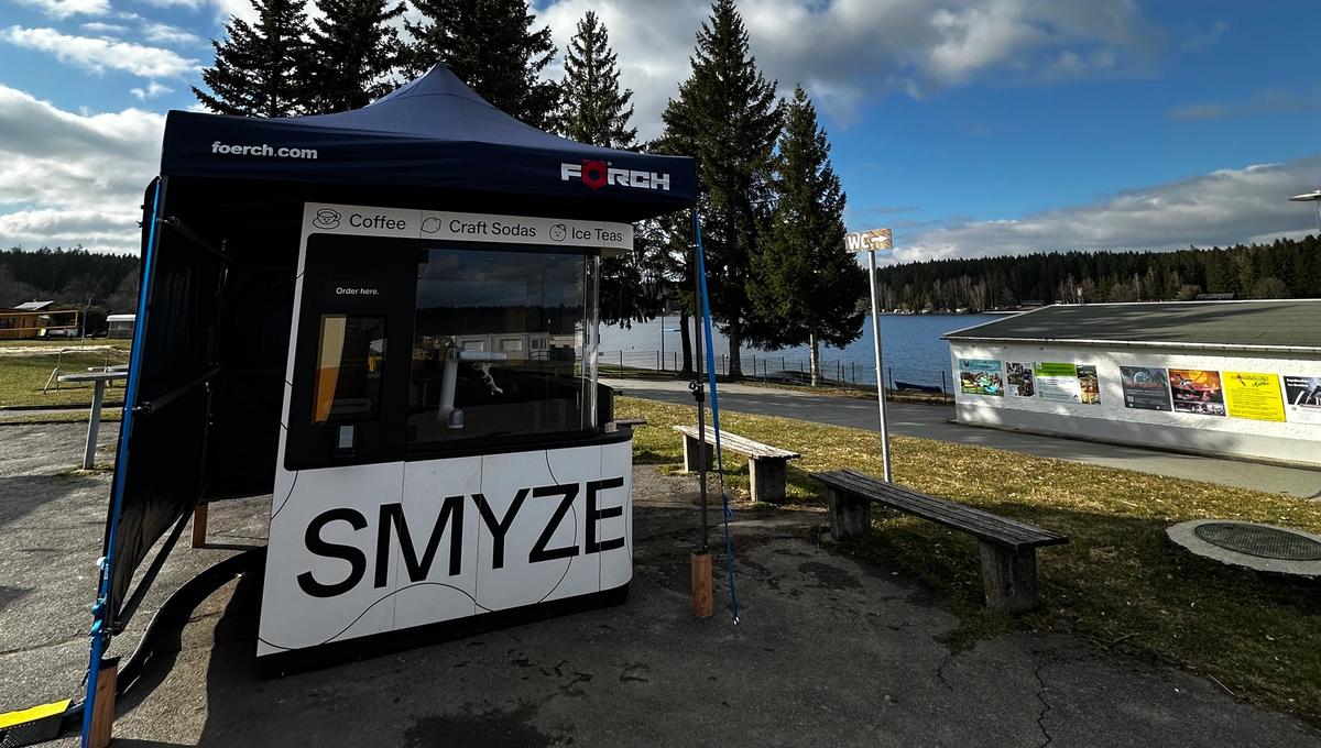 Smyze Robobarista Now Live at Campingpark Greifensteine in the Erzgebirge