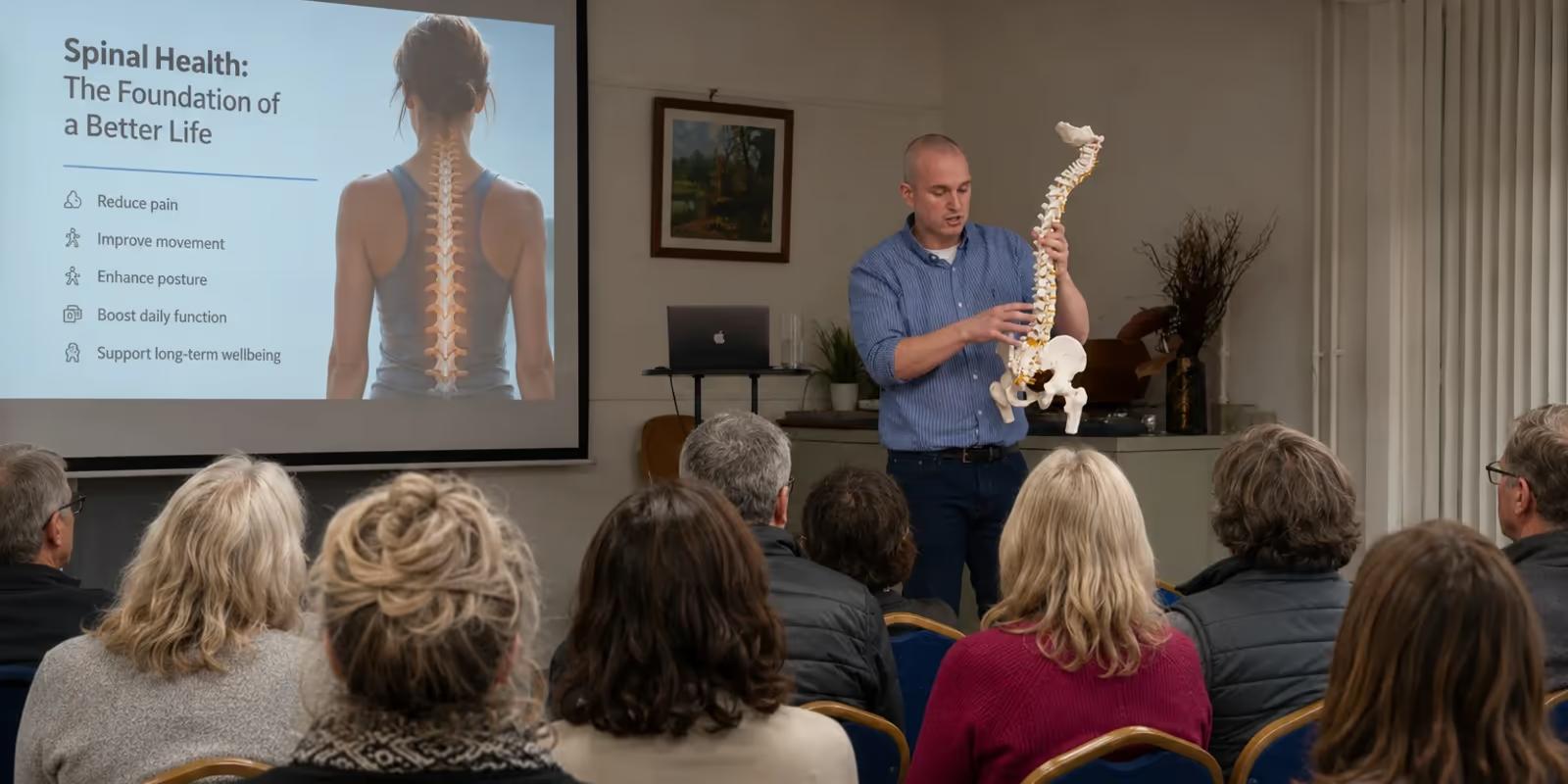 A Cedar Tree trainer delivering a session to a group