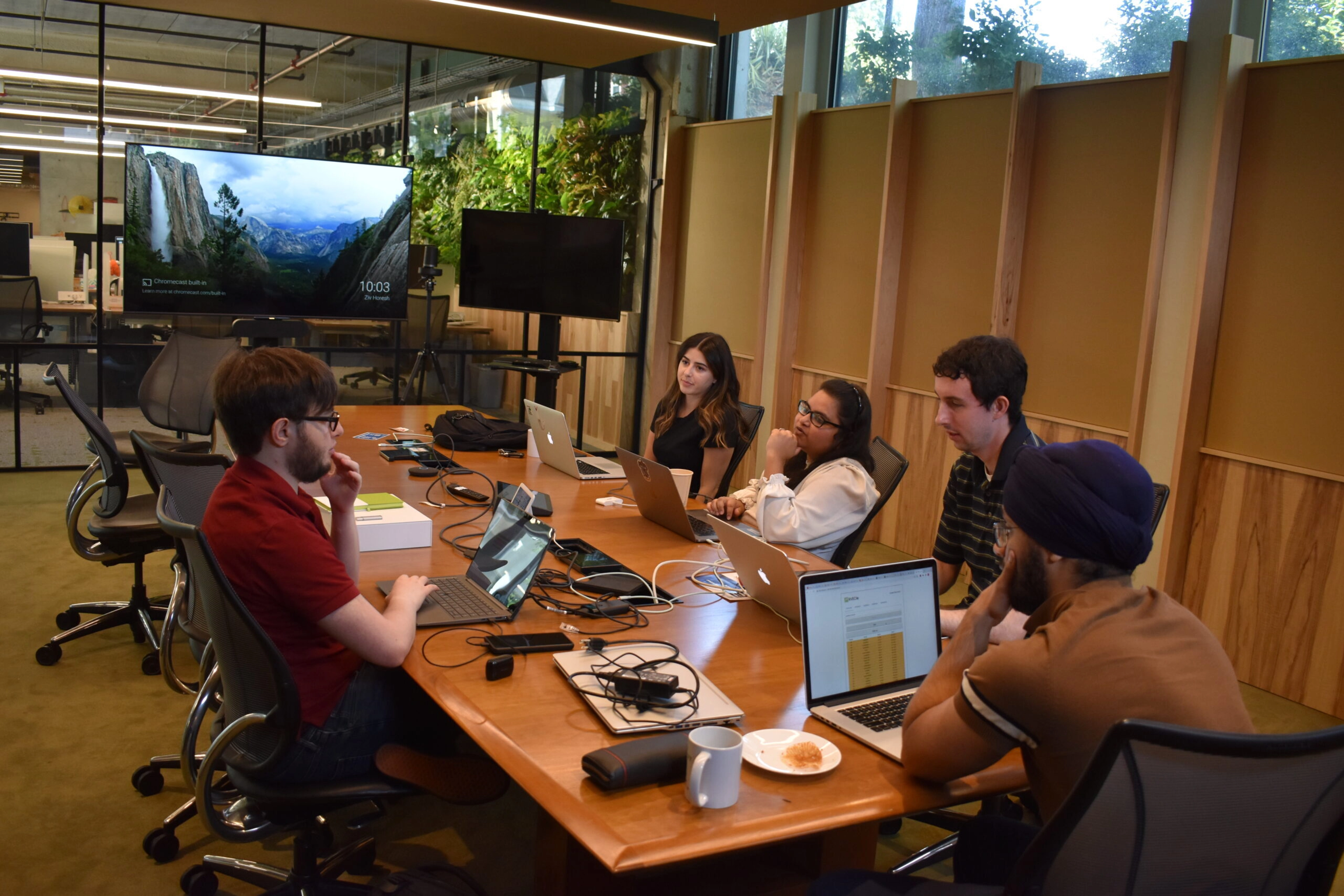 Ethan Roseman, Fiona Hasanaj, Chini Sinha, Ian Redpath, Harjas Sarna