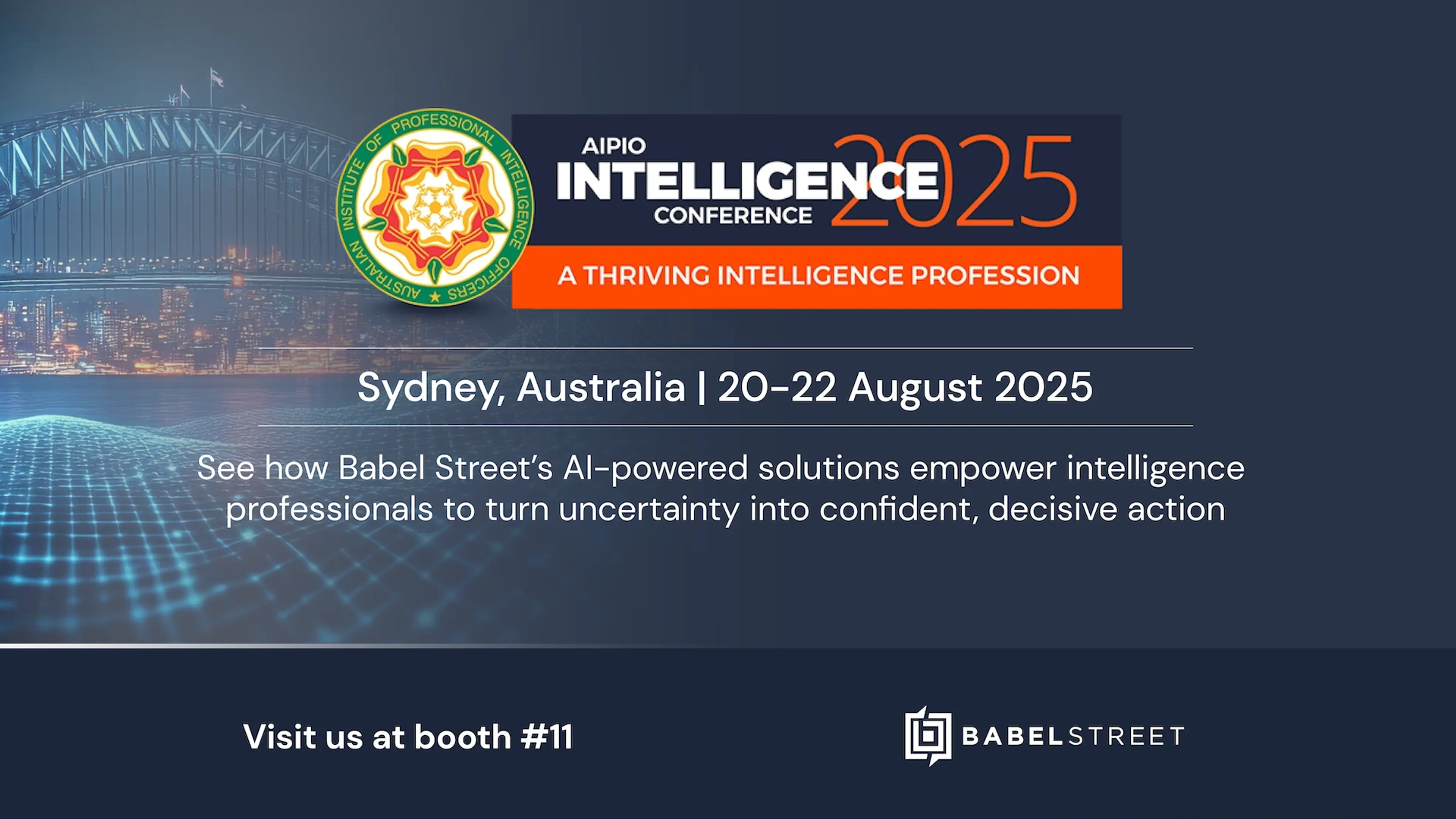 AIPIO Intelligence Conference