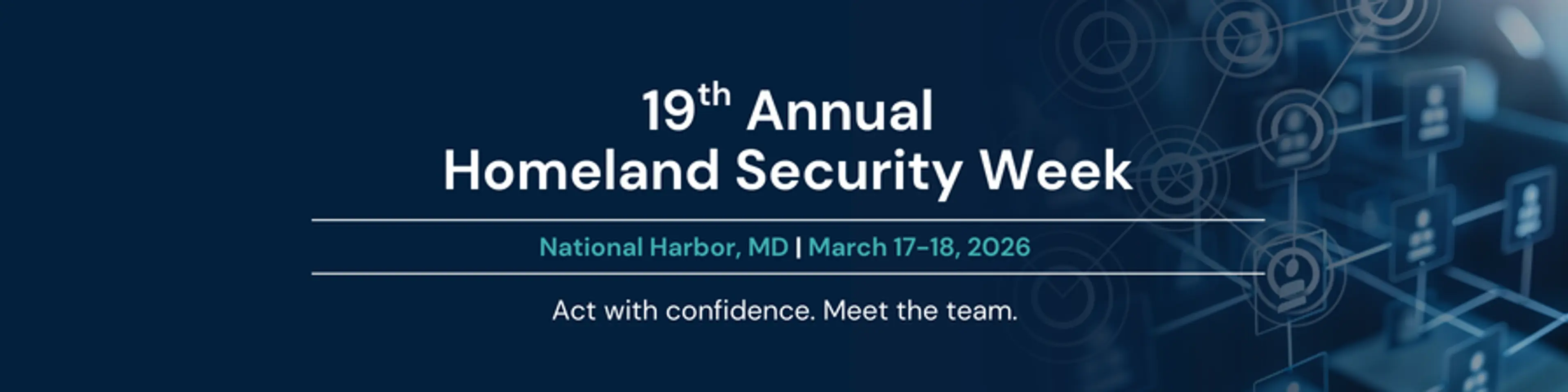 2026 Homeland Security Week Summit