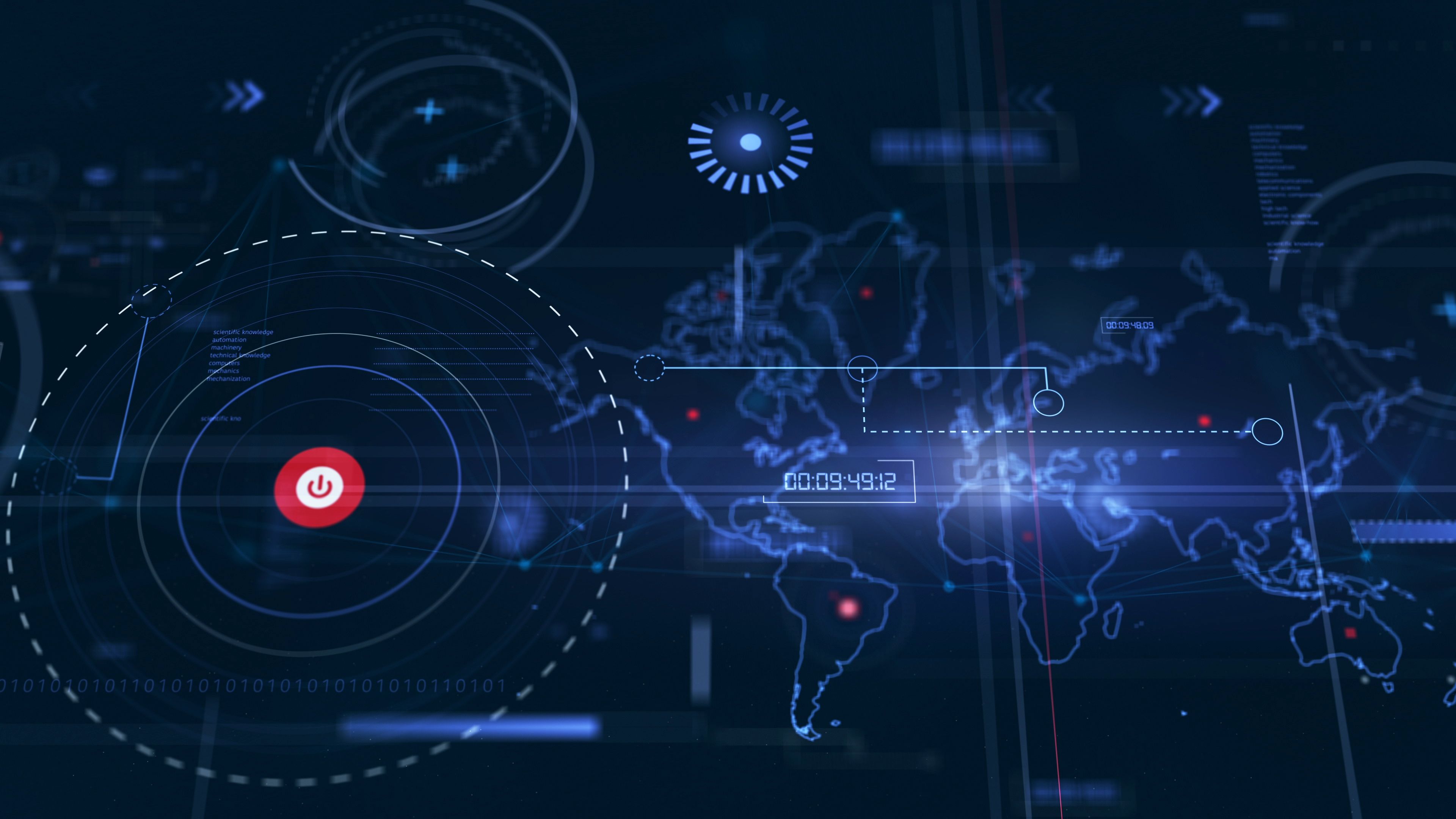 Hi Tech User Interface Head Up Display