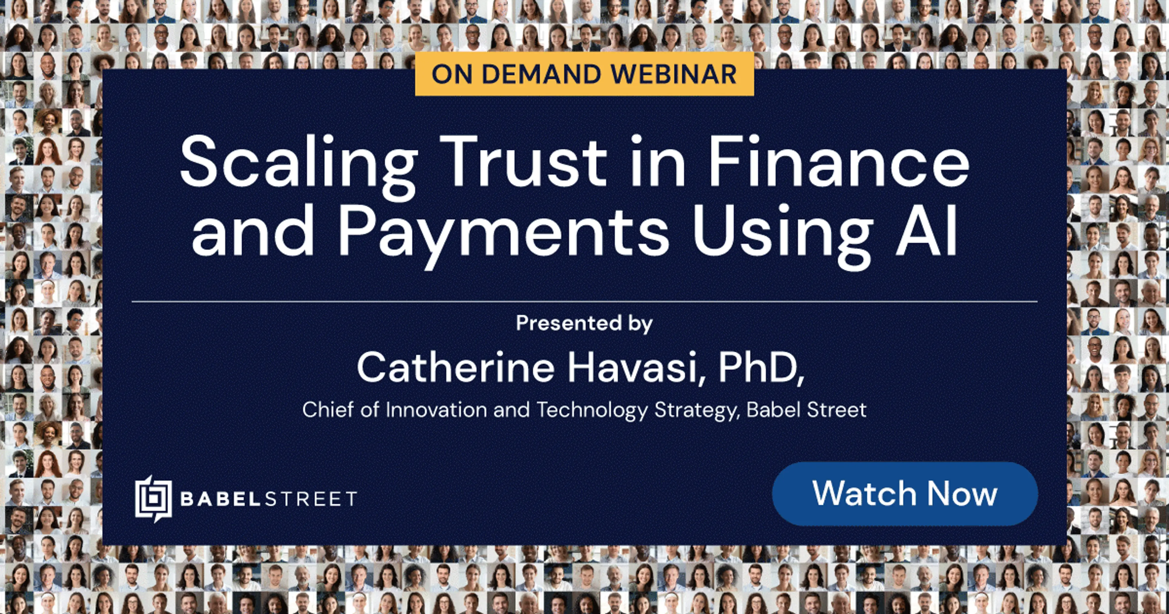 Scaling Trust in Finance and Payments Using AI