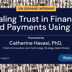 Scaling Trust in Finance and Payments Using AI