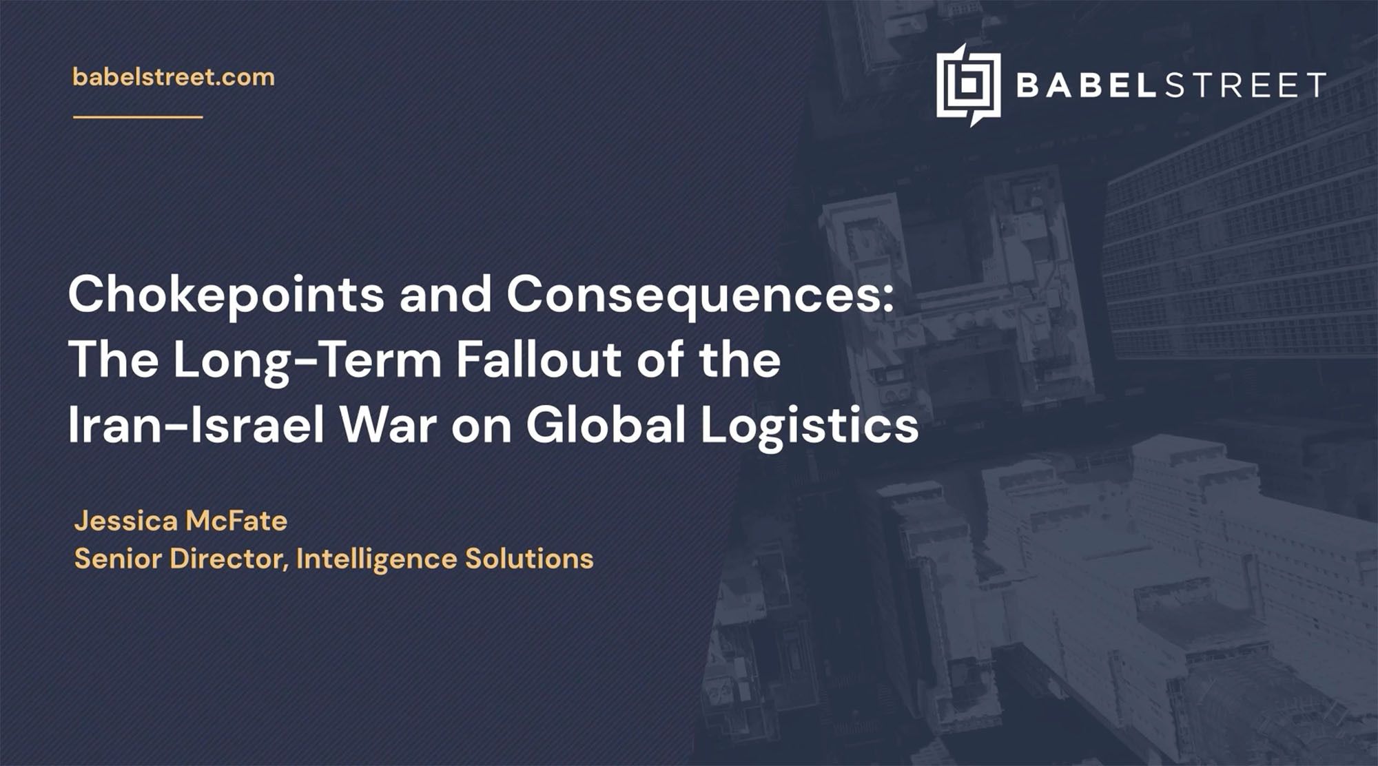 Chokepoints and Consequences: The Long-Term Fallout of the Iran-Israel War on Global Logistics