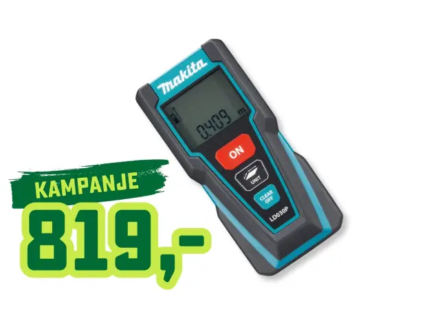 Makita avstandsmåler laser ld030p