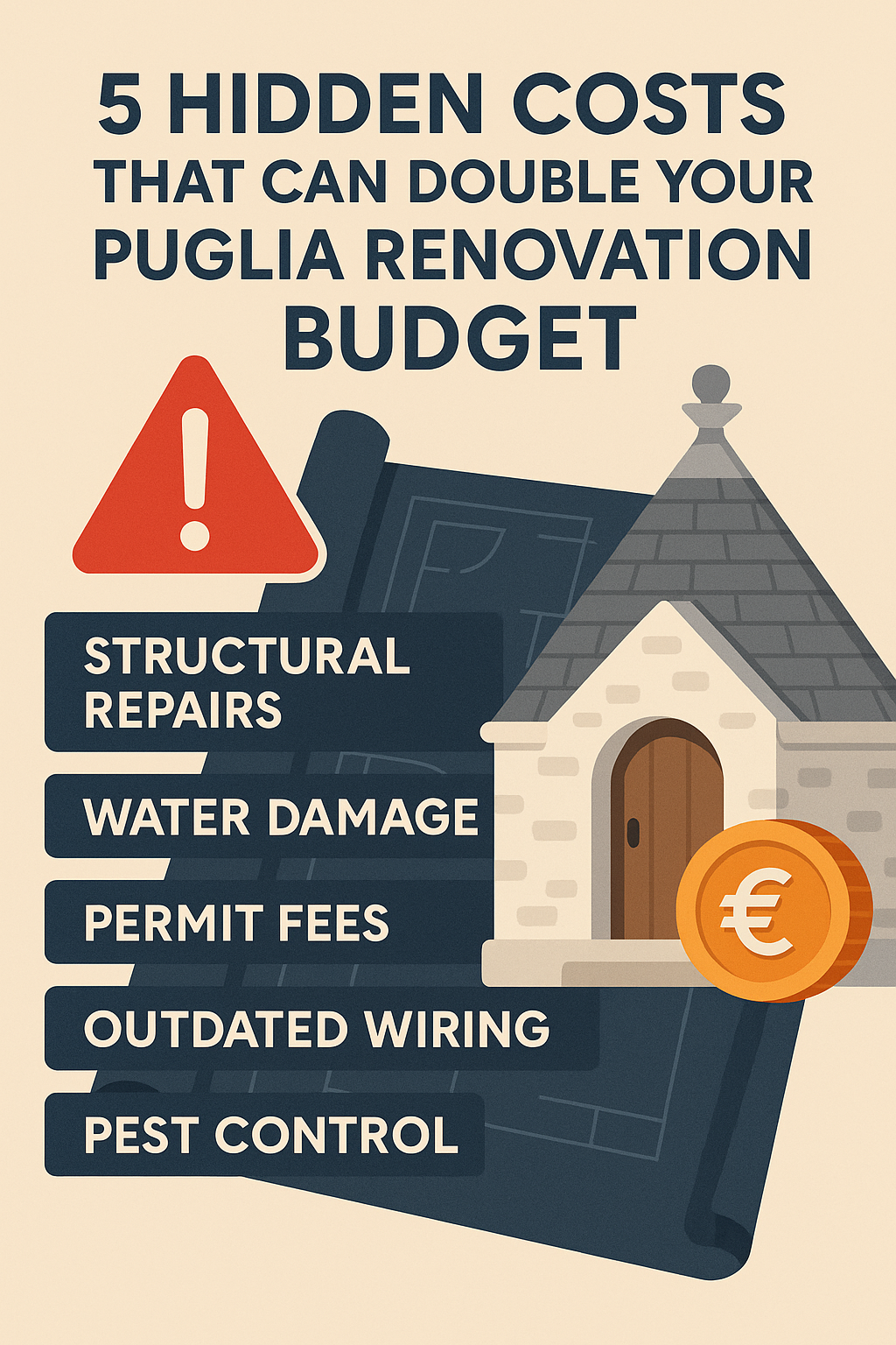 5 Hidden Costs That Can Double Your Puglia Renovation Budget