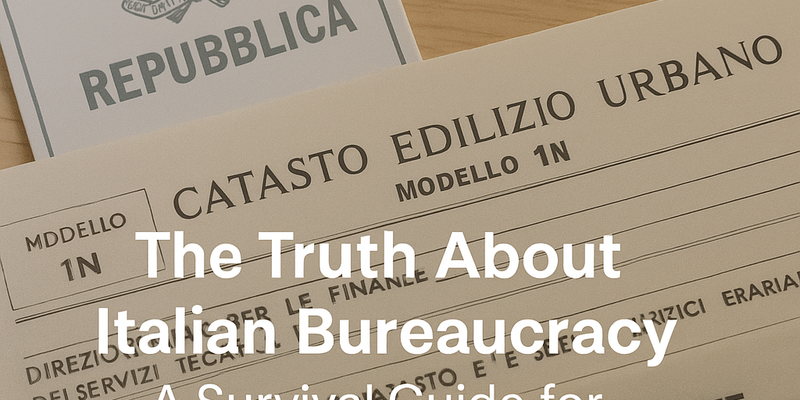 The Truth About Italian Bureaucracy: A Survival Guide for Property Investors