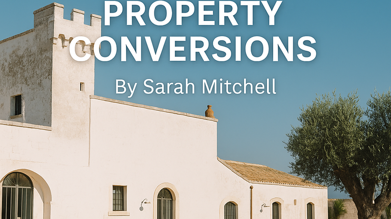 Masseria to Luxury Resort: Puglia's Most Profitable Property Conversions