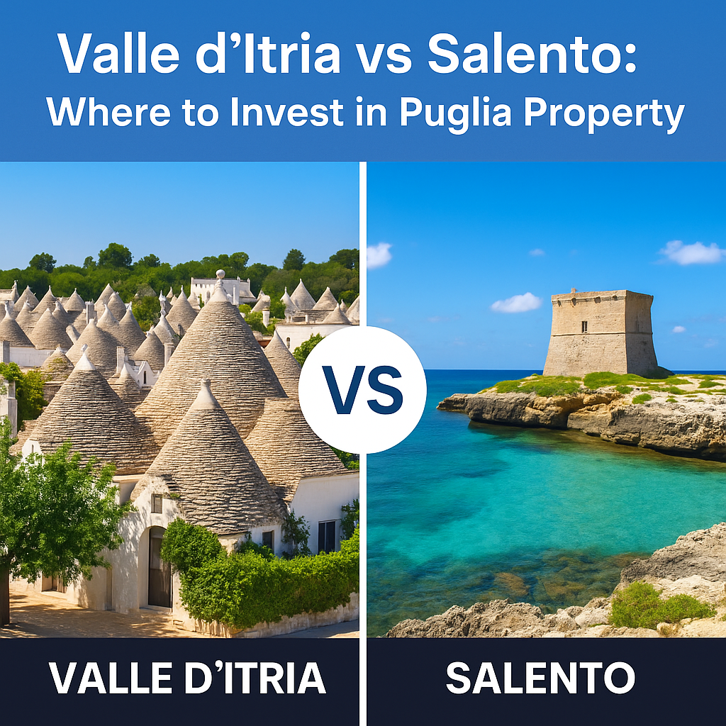 Valle d'Itria vs Salento: Where to Invest in Puglia Property