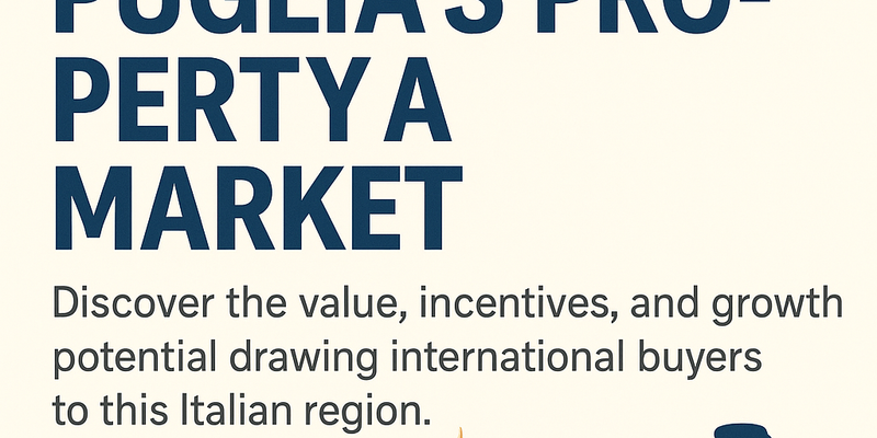 Why Foreign Investors Are Rushing to Puglia's Property Market