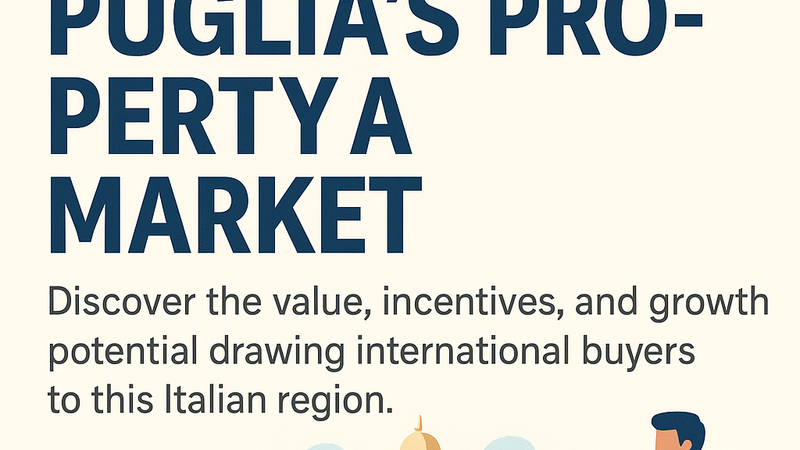 Why Foreign Investors Are Rushing to Puglia's Property Market
