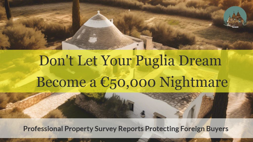 Why Every Foreign Buyer in Puglia Needs a Professional Property Survey Report