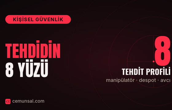 Tehdidin 8 Yüzü kapak