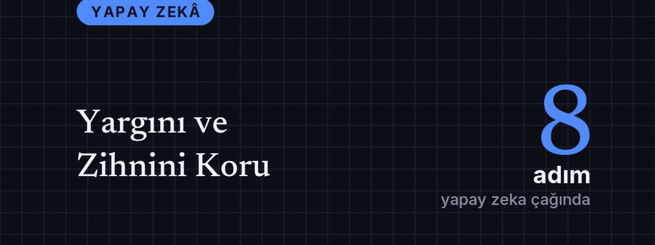 Yargını ve Zihnini Koru kapak