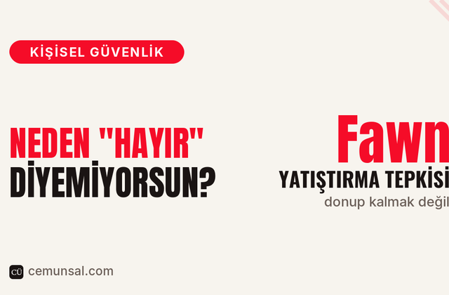 Neden Hayır Diyemiyorsun? (Fawn) kapak