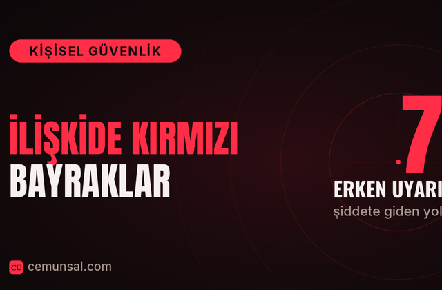 İlişkide Kırmızı Bayraklar kapak