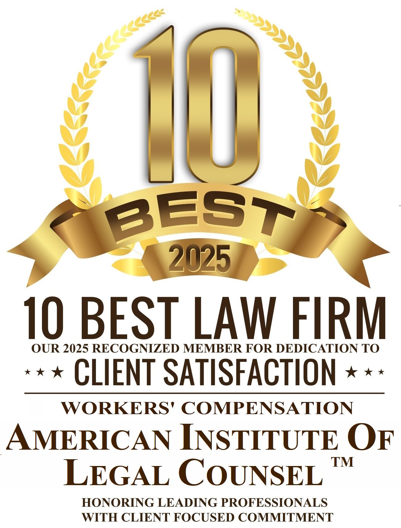 10 Best Law Firms - 2025