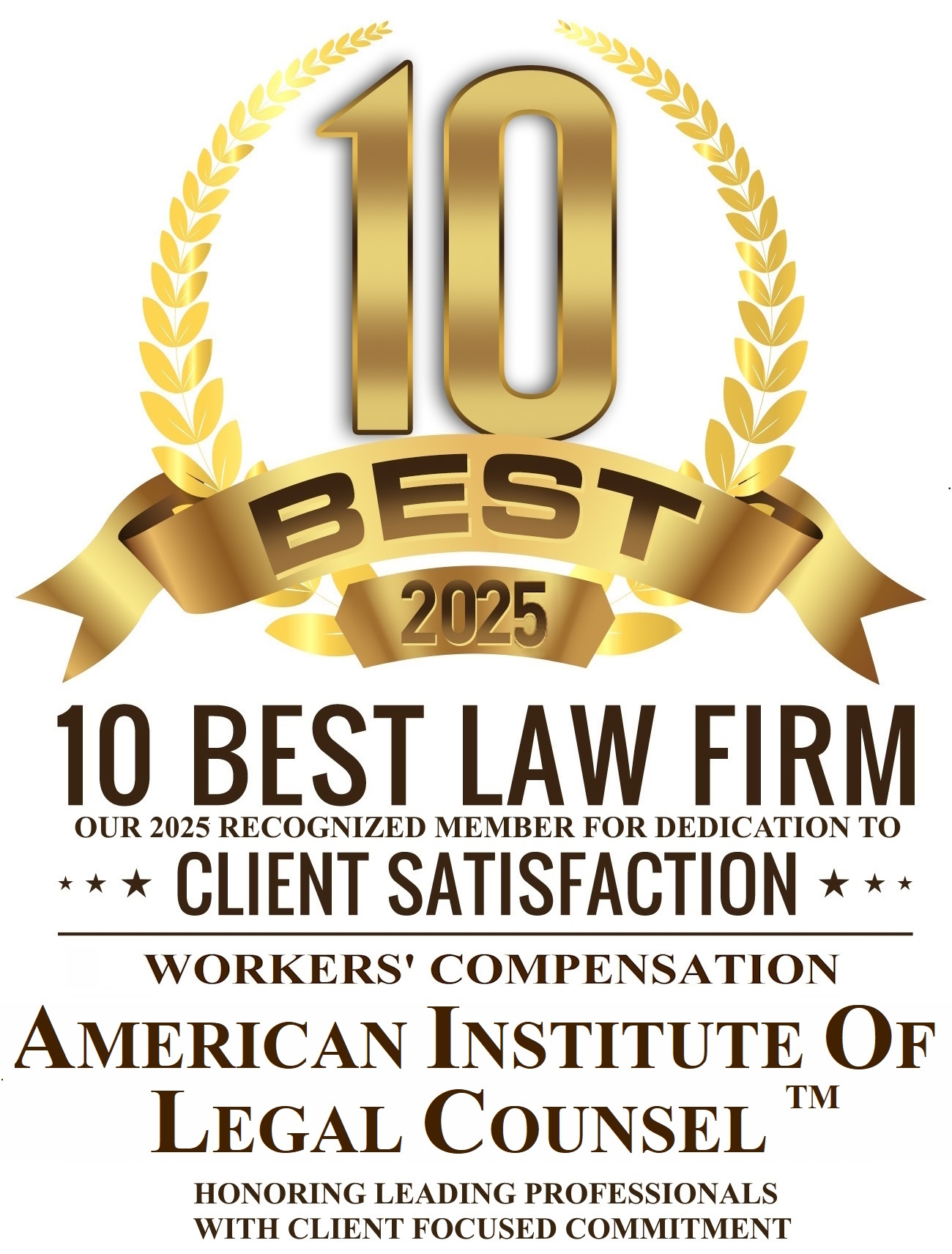 10 Best Law Firms - 2025
