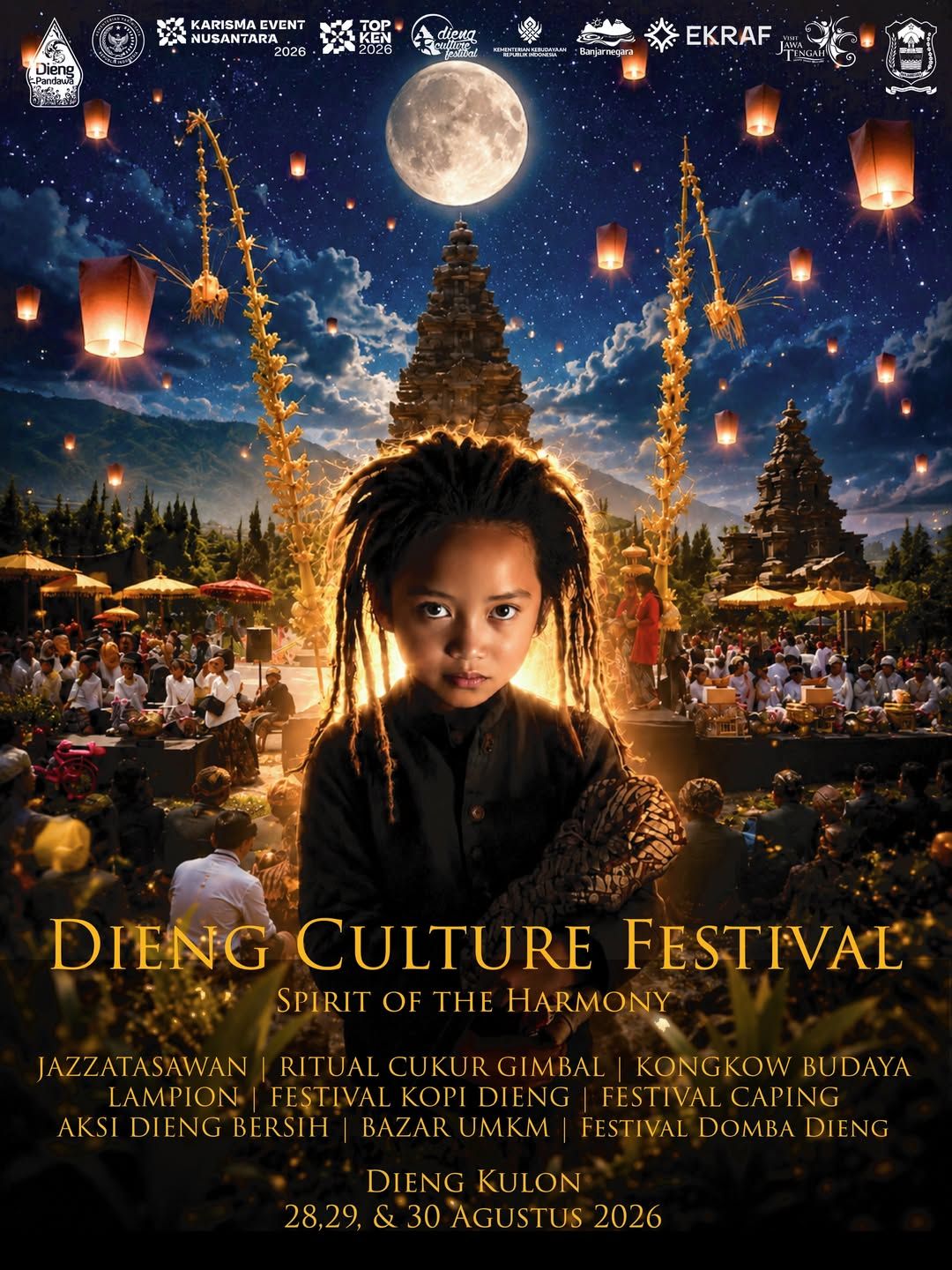Dieng Culture Festival (DCF) 2026: Jadwal, Tema, dan Daya Tarik Festival Budaya Terbesar di Dieng