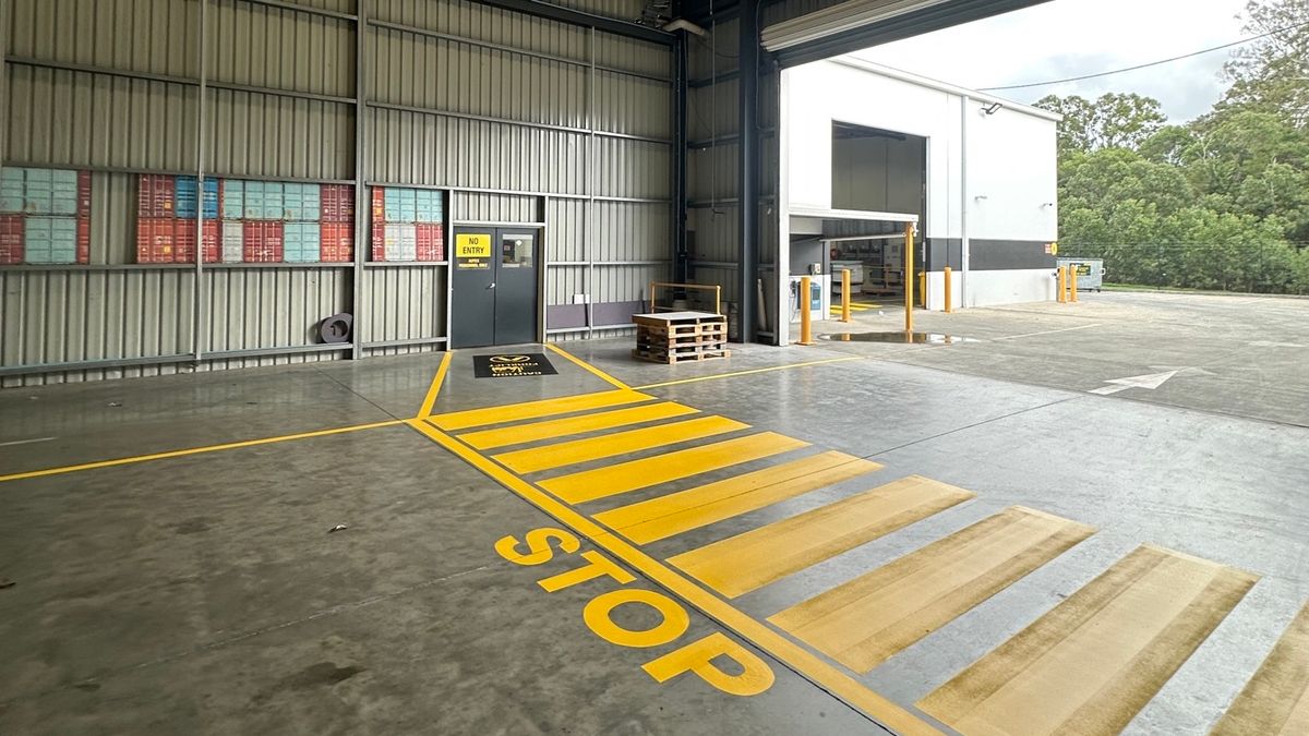 Warehouse Line Marking
