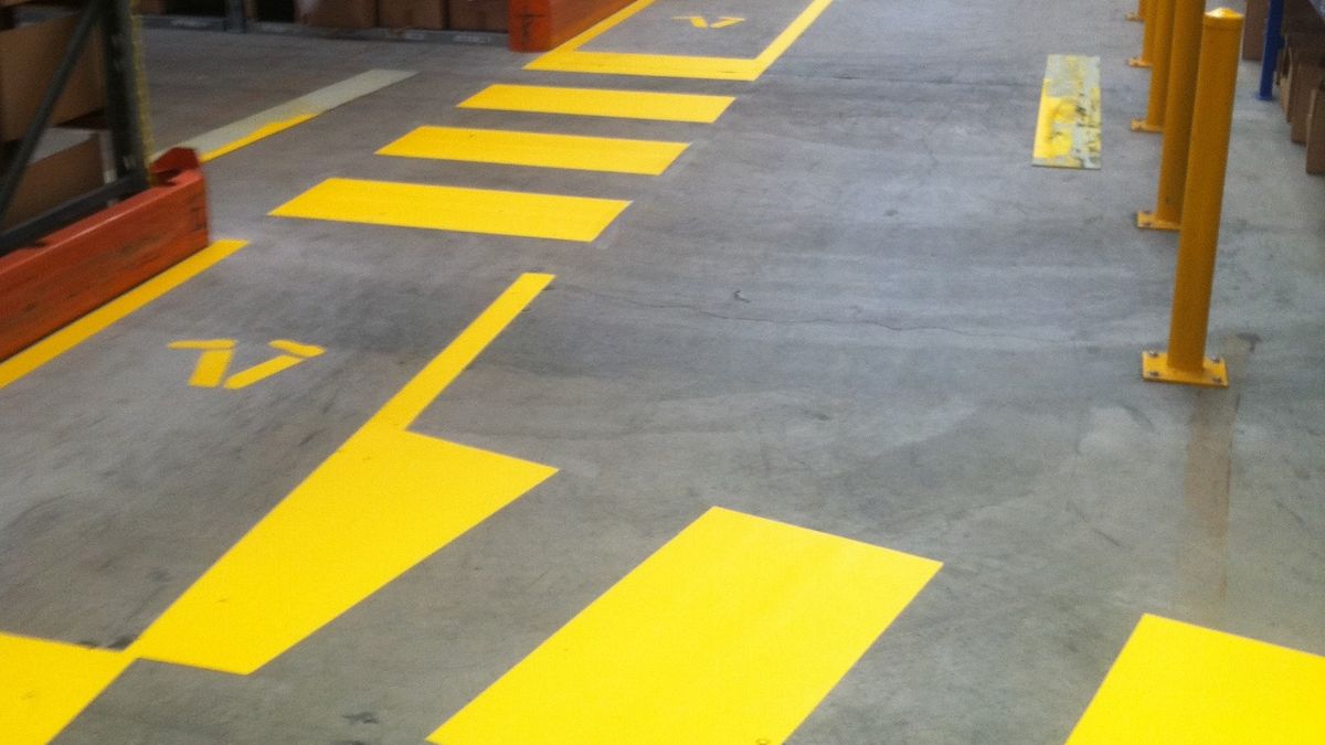 Warehouse Safety Marking