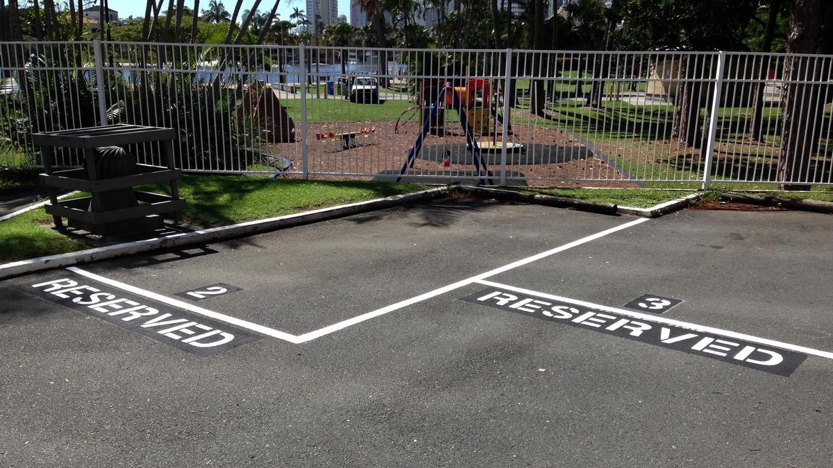 residential line marking