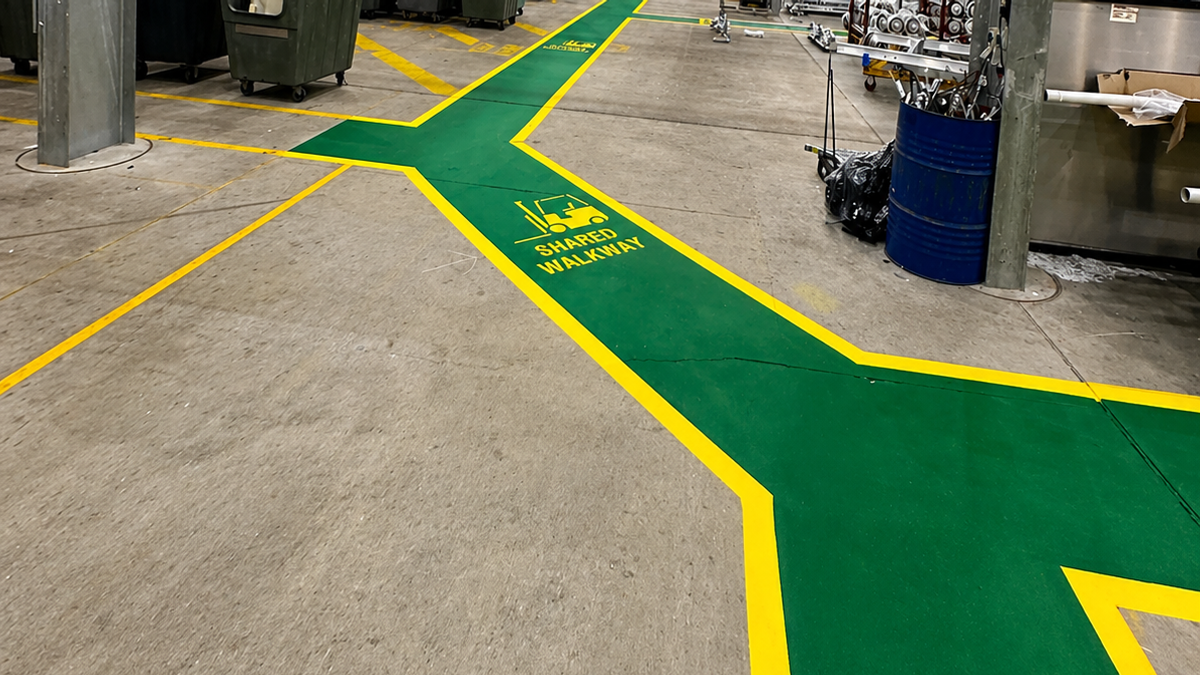 safety line marking