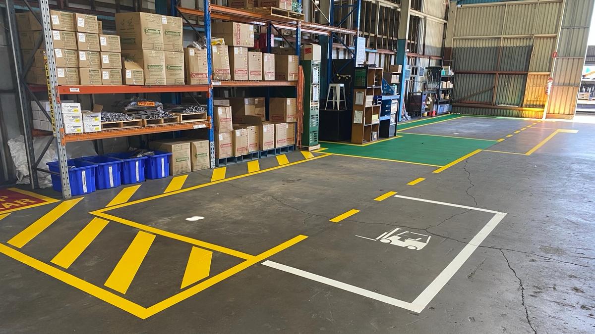 Warehouse Line Marking