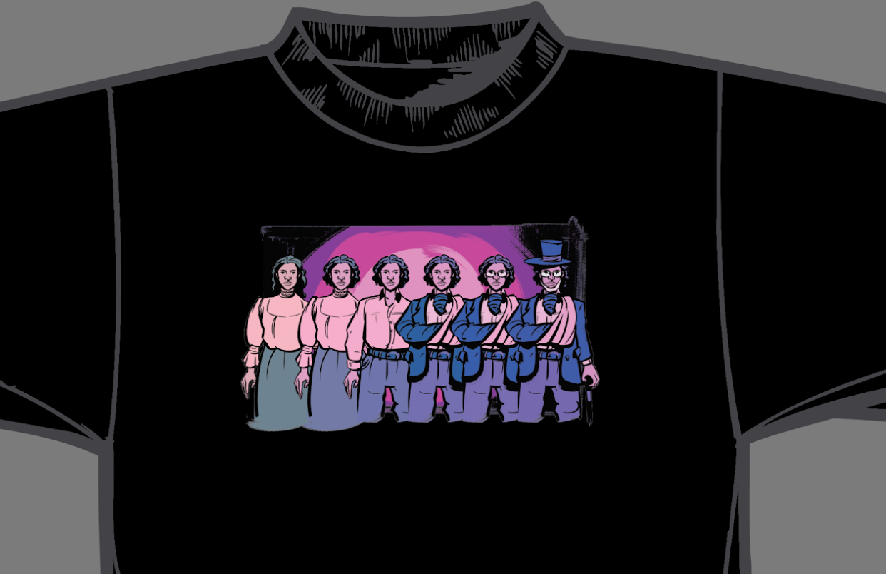Still image representing the resource entitled New Ellen Craft T-Shirt Design