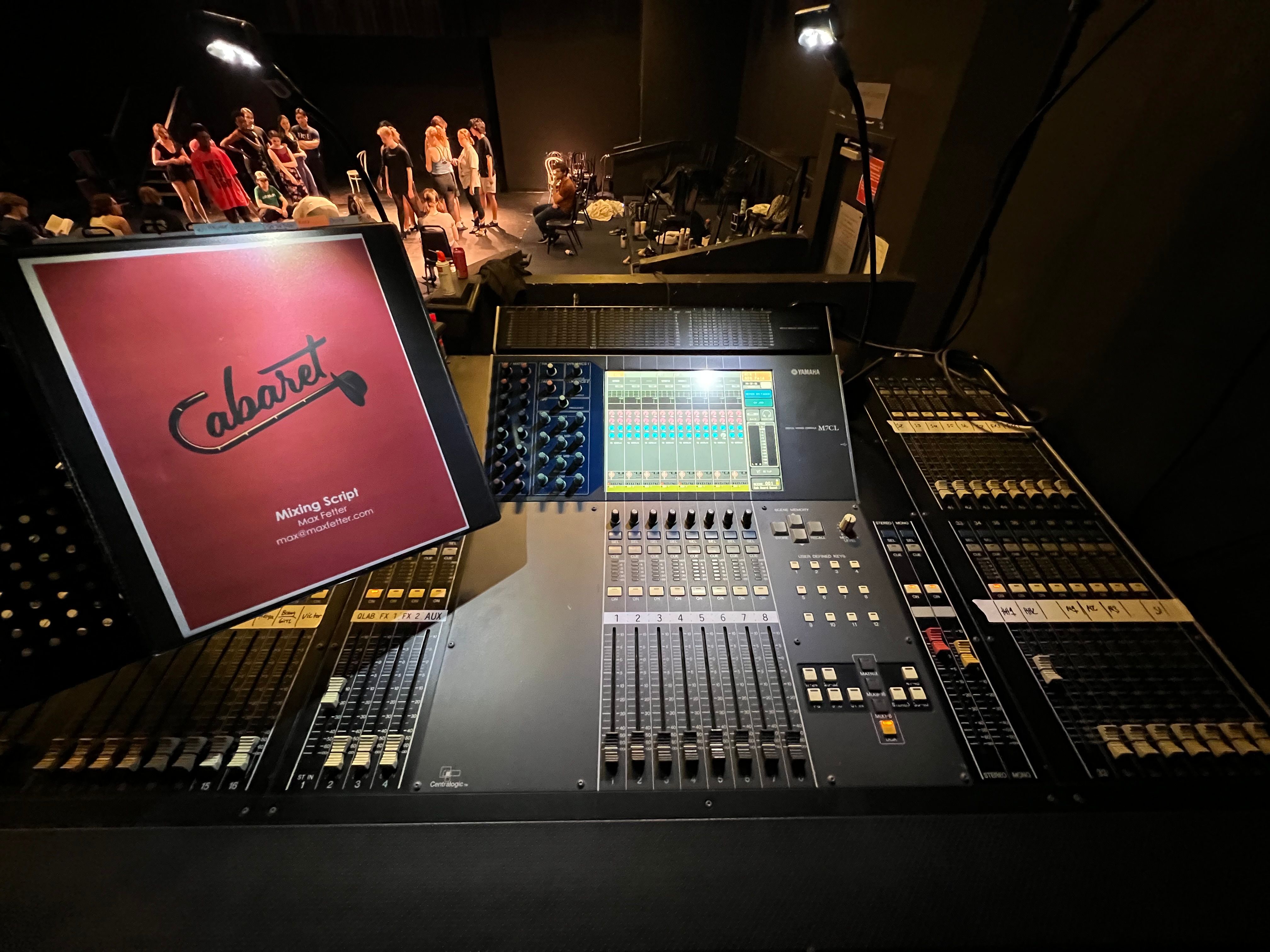 Max Fetter working in the field