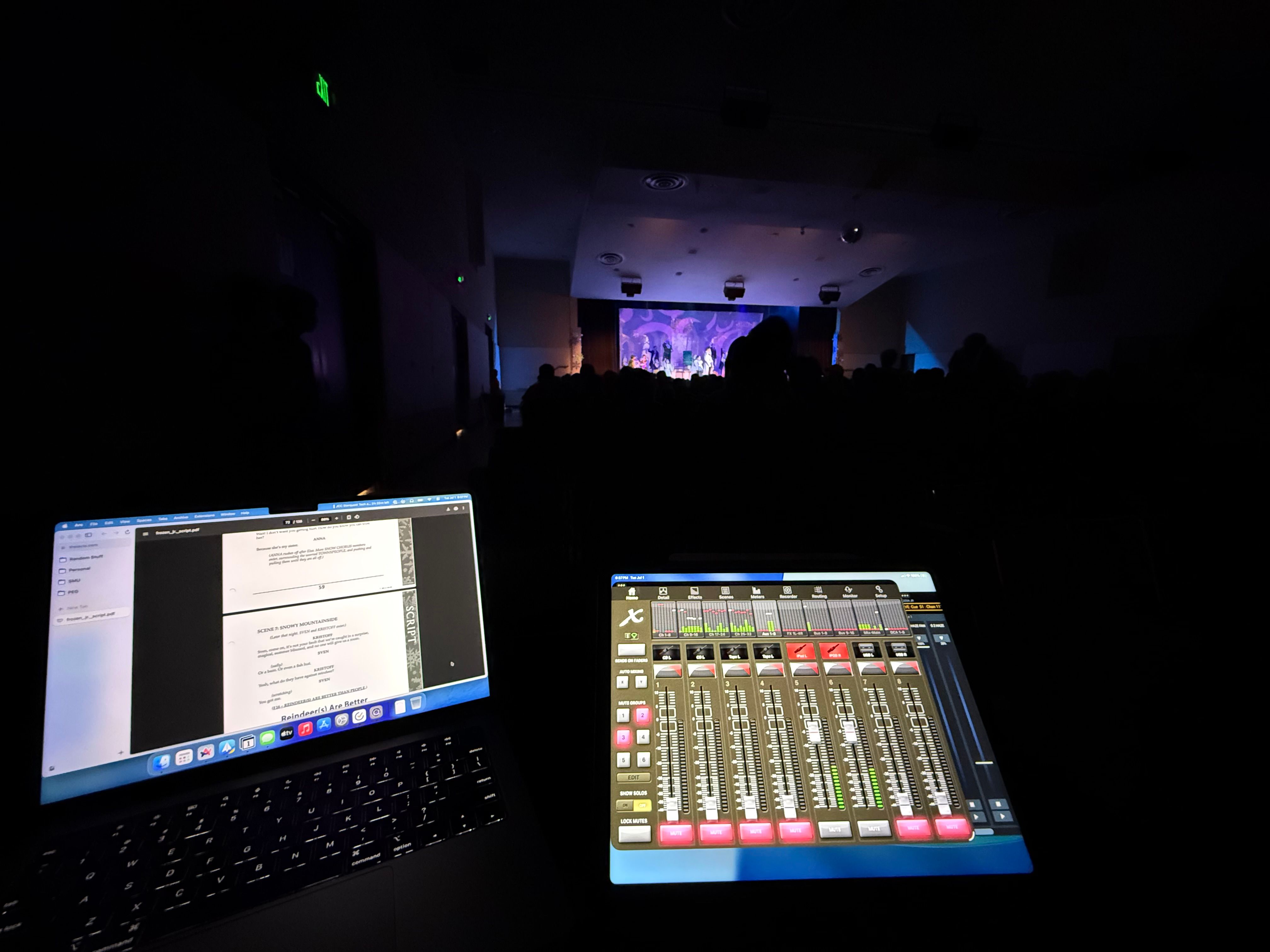 Max Fetter working in the field