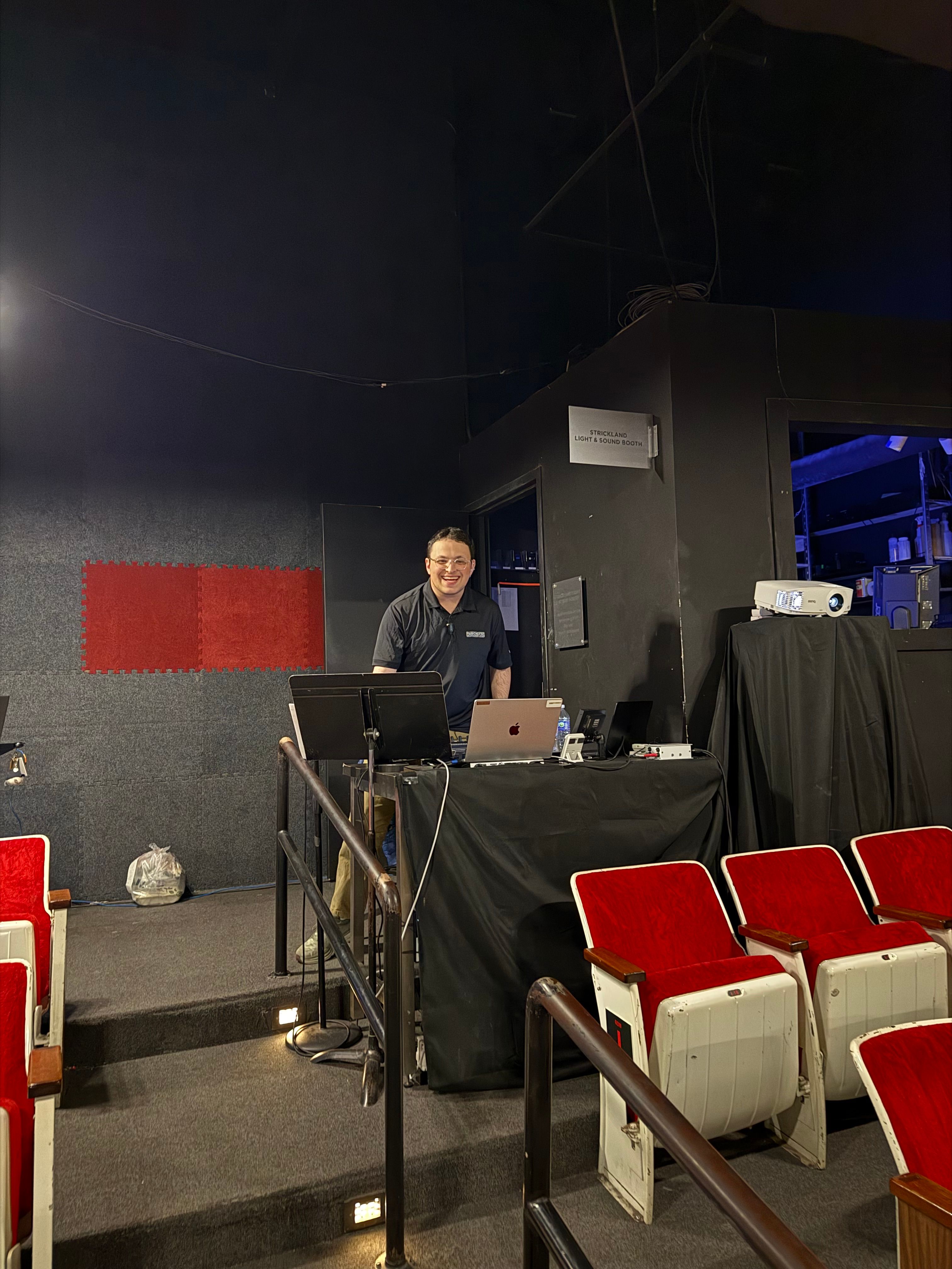 Max Fetter working in the field