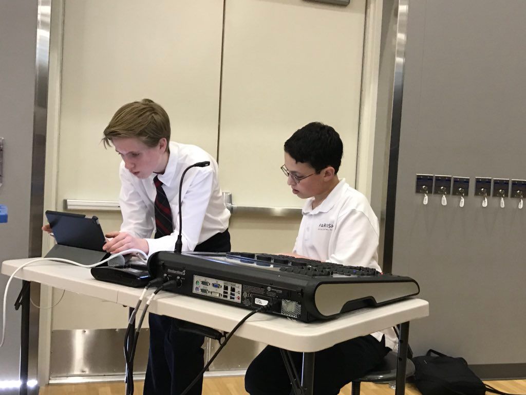 Max Fetter working in the field