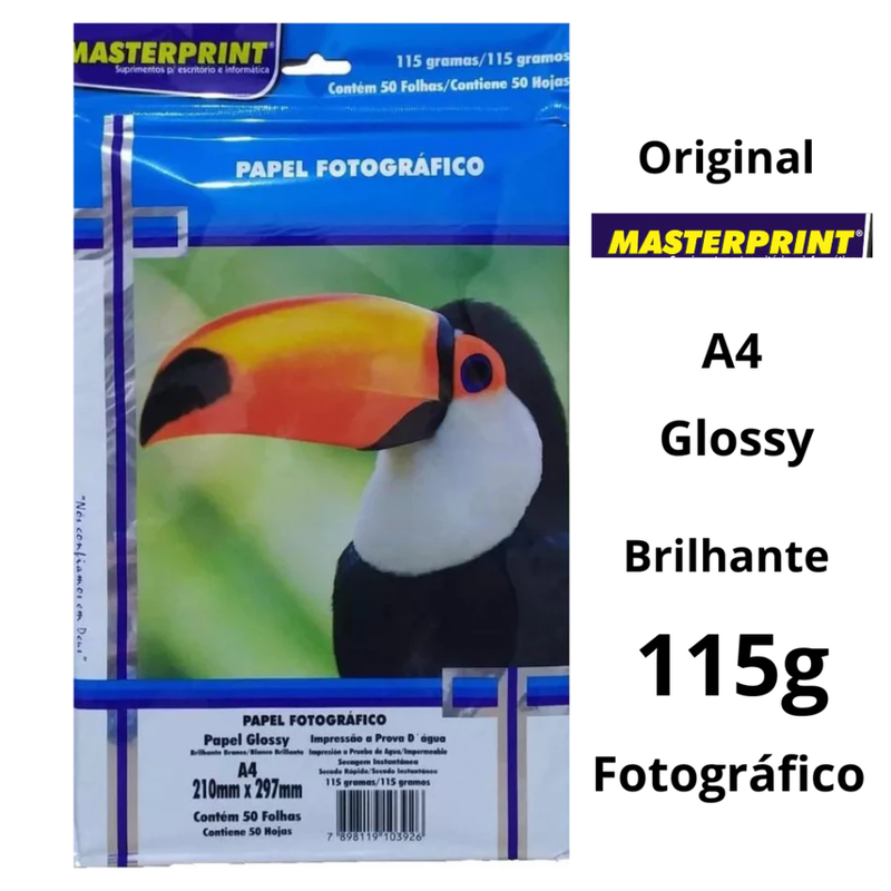 Pacote de papel fotográfico