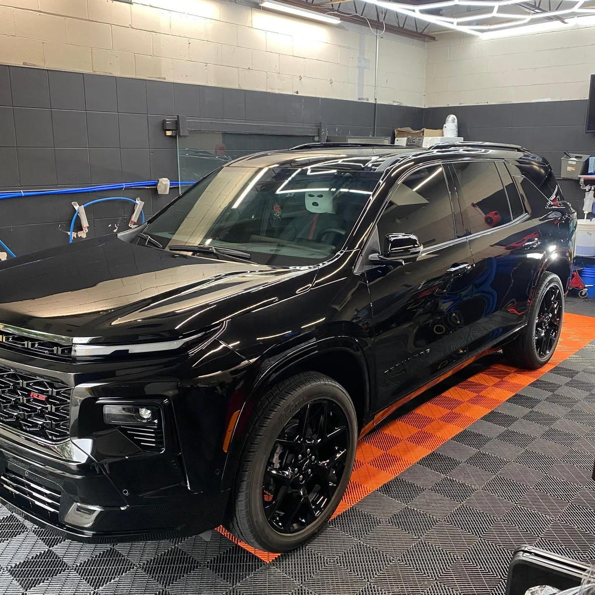 Comprehensive SUV detailing and interior deep cleaning package in Scarborough.