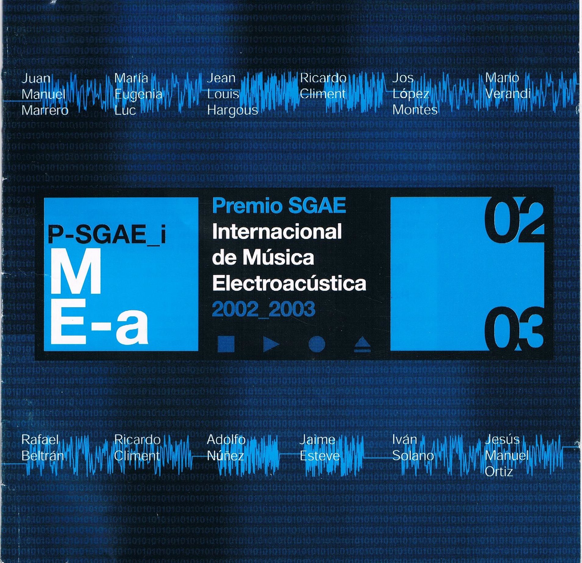 II Premio SGAE de Música Electroacústica