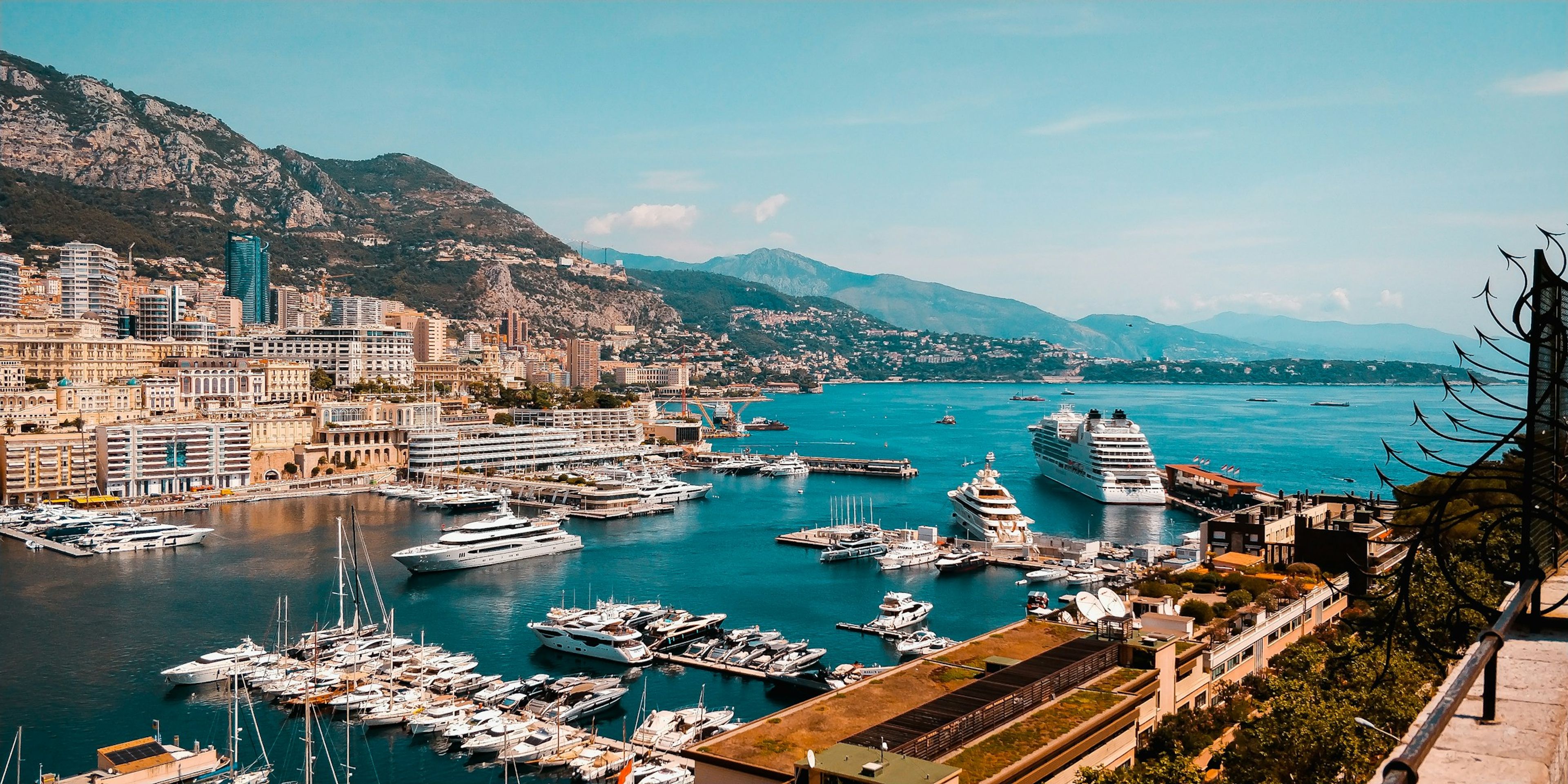 The harbour of Monaco
