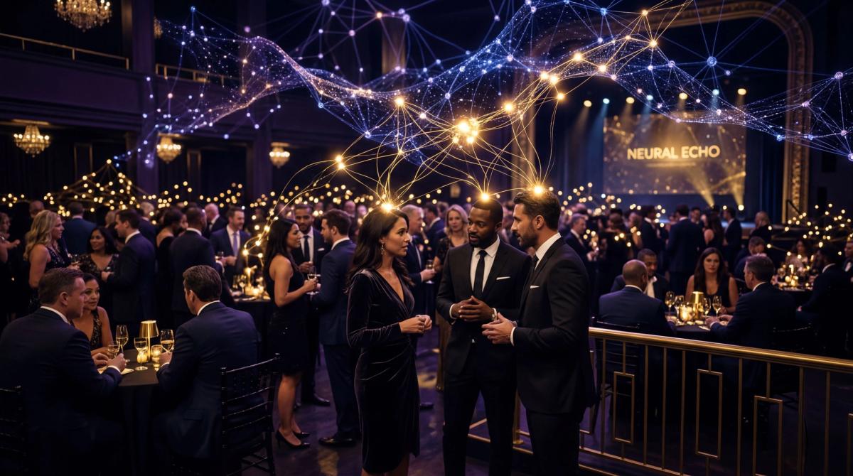 Von Restorff isolation effect illustrated as identical grey event blocks with one exploding in vibrant color and energy