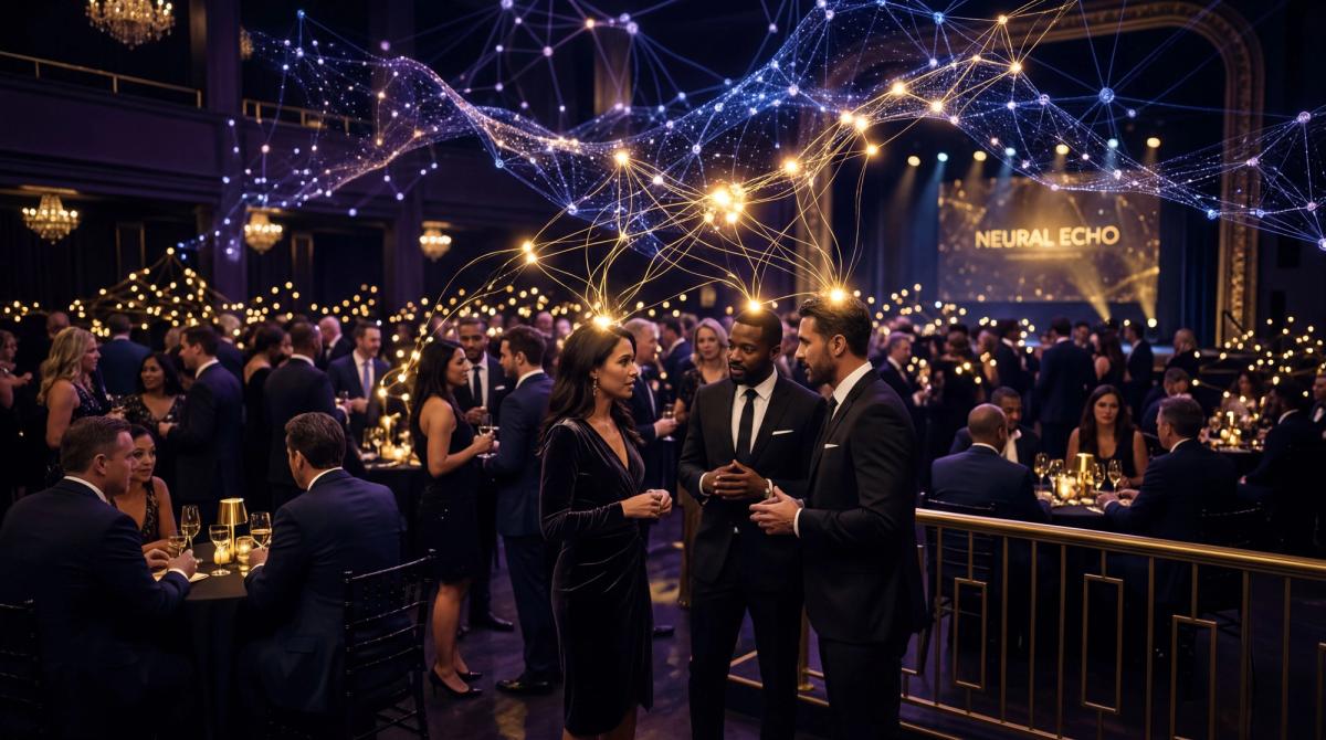 Von Restorff isolation effect illustrated as identical grey event blocks with one exploding in vibrant color and energy